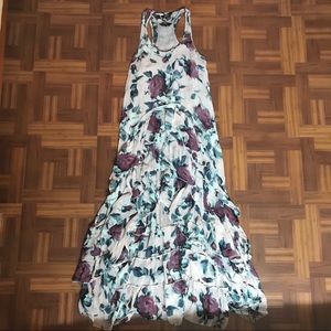 High-Low Floral Dress
